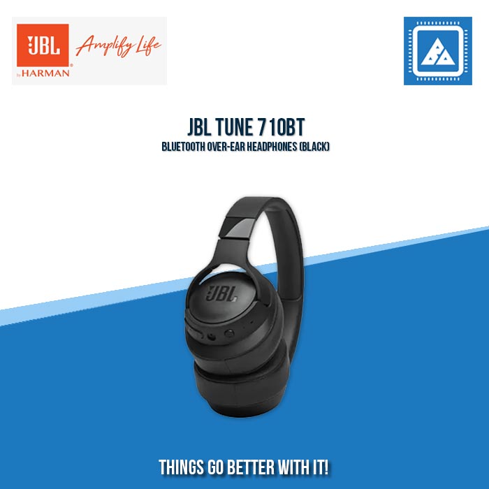 JBL TUNE 710BT BLUETOOTH OVER-EAR HEADPHONES (BLACK) JBL TUNE 710BT BLUETOOTH OVER-EAR HEADPHONES (BLACK)